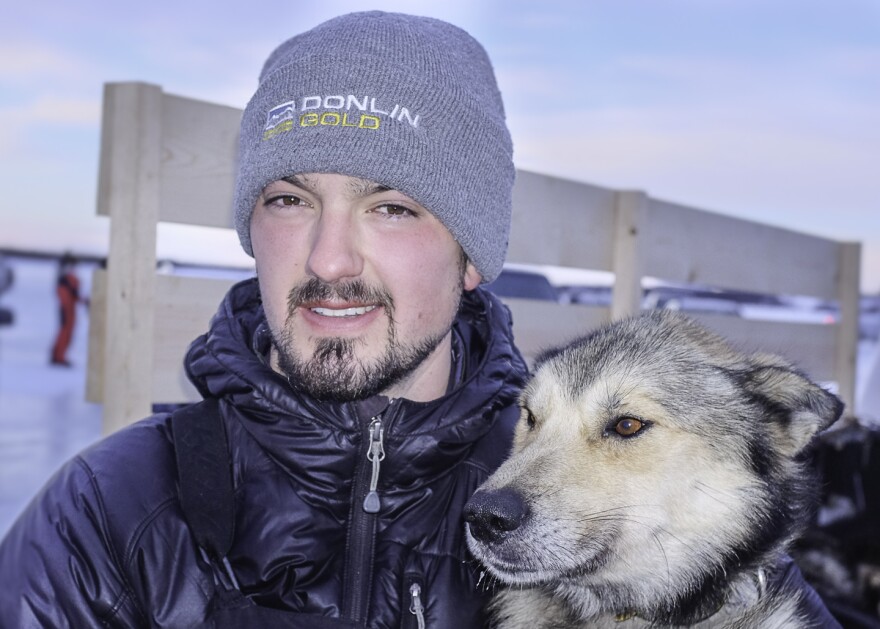 Pete Kaiser of Bethel claims his second consecutive K300 victory. (Photo by Chris Pike/KYUK)