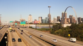 Lane closures on the Poplar Street Bridge began this week doubling commute times. One westbound lane will reopen in early October. 