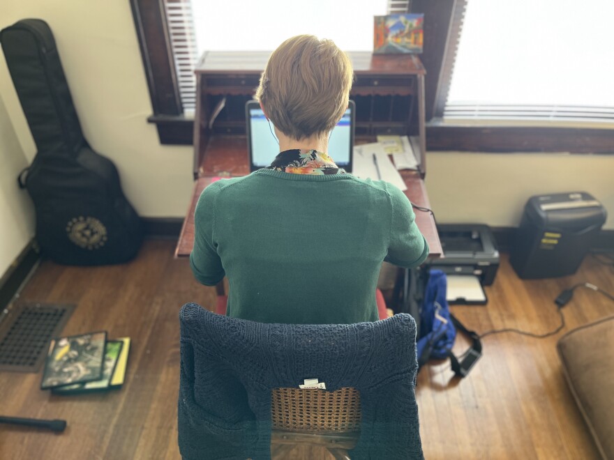 Dr. Alison Case used to see telemedicine abortion patients in New Mexico on her days off from her hospital-based work in Indiana.