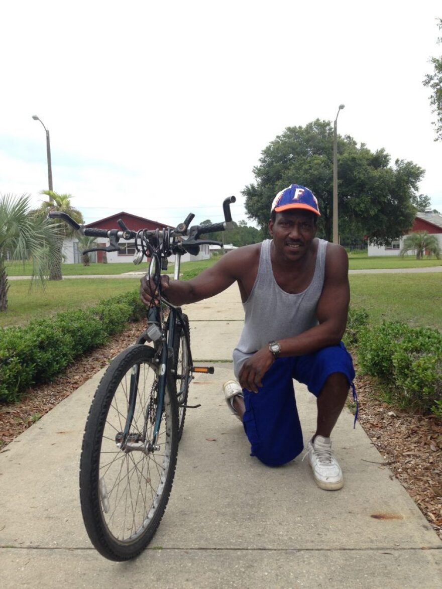 Troy Butler, former UF football player, said, "Why am I going to waste time on a bust when I can go on my bike twice as fast?"