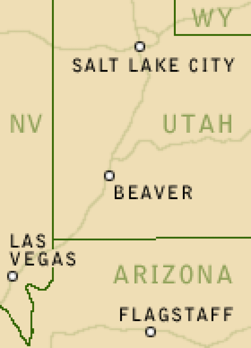 Beaver, Utah, pop. 2,500