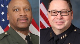  The two finalists are Col. Jamal Simington, left, of the State Police and Springfield Police Chief Kenny Winslow. 