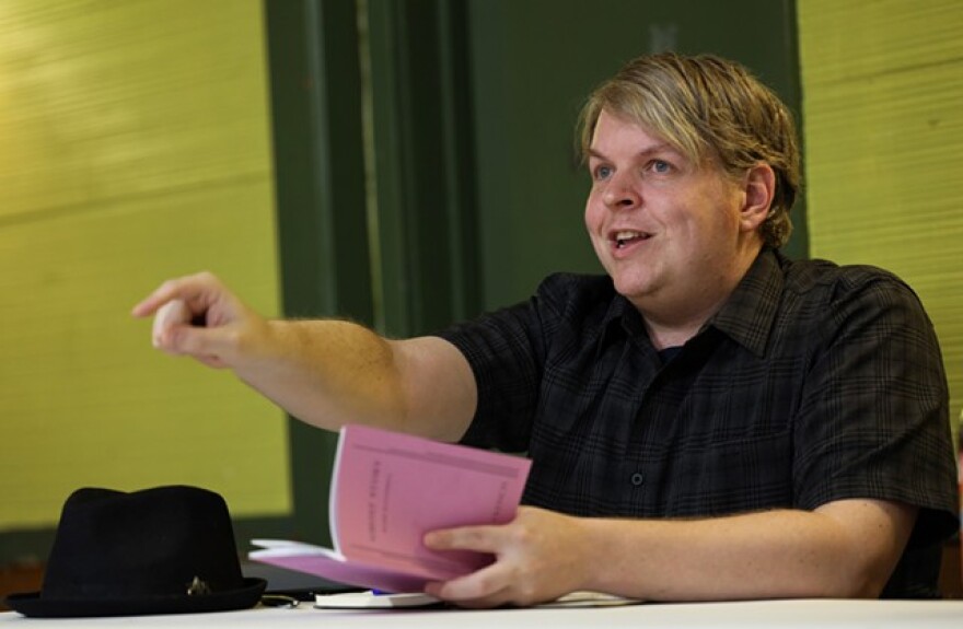 Justin Rielly is an actor, writer, director, and producer whose commitment to Rochester theater is best demonstrated through his one-man theater company Aspie Works.