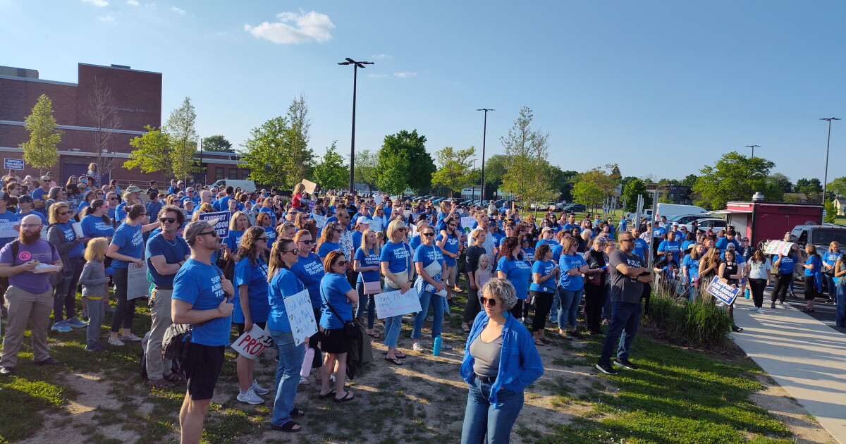 Ann Arbor Schools administration elimination of about 140