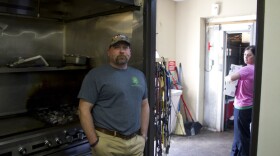 Chad Igo owns Pecan Creek Catering in New Cordell, Okla., which delievers food to workers in the oil patch.