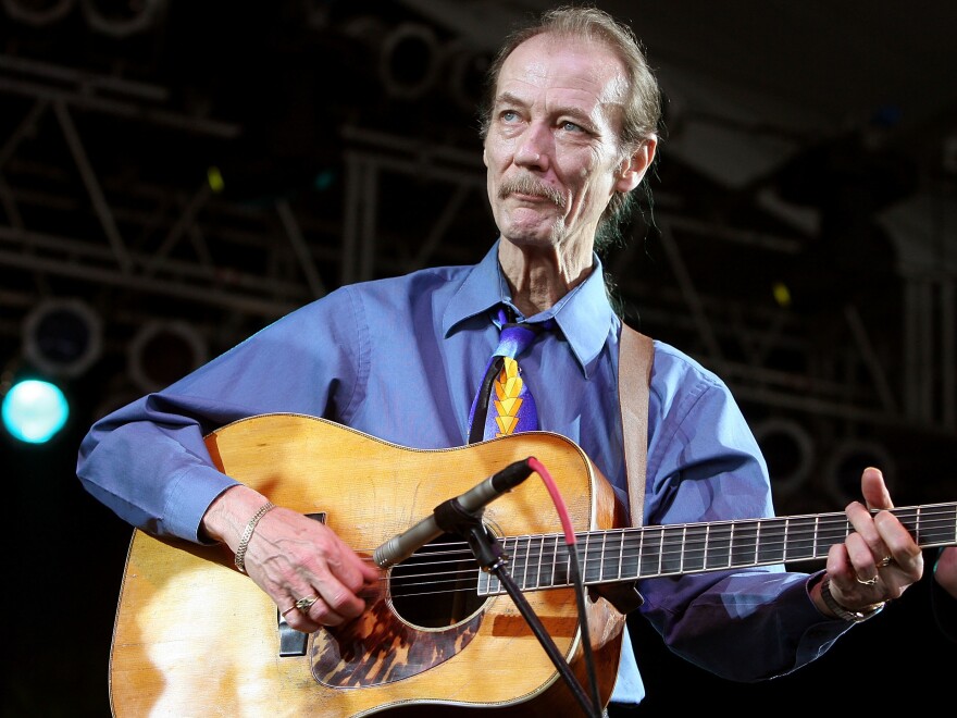Tony Rice performs on stage during Bonnaroo 2009 in Manchester, Tenn..