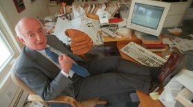 'The Boys of Summer' author Roger Kahn at his home in Croton-on-Hudson, N.Y., in 1997.
