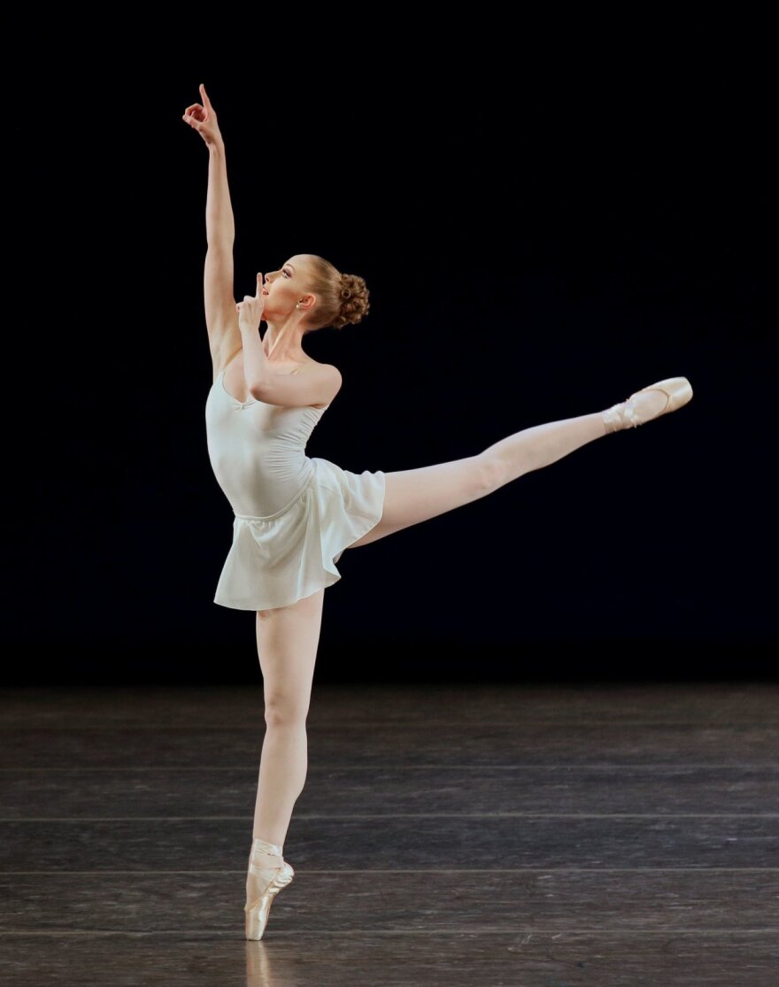 New York City Ballet Dancer performs Balanchine's "Apollo"