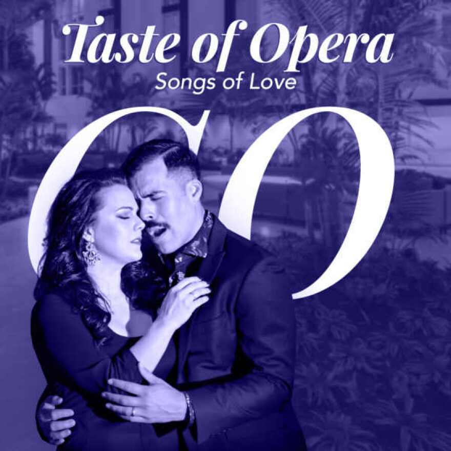 Gulfshore Opera Poster for 'Taste of Opera Songs of Love'