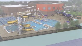 A rendering of the aquatic upgrades.