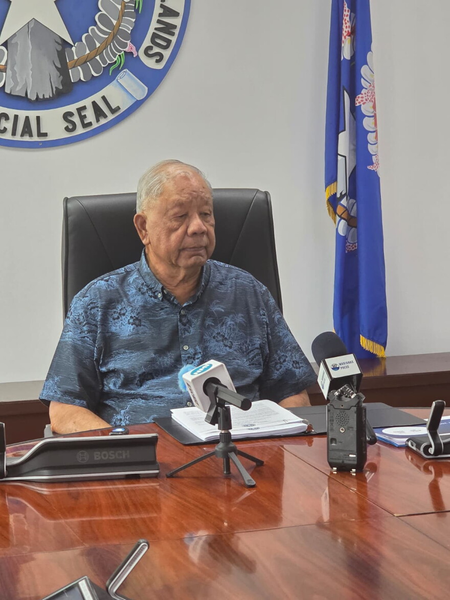 CNMI Gov. David Apatang