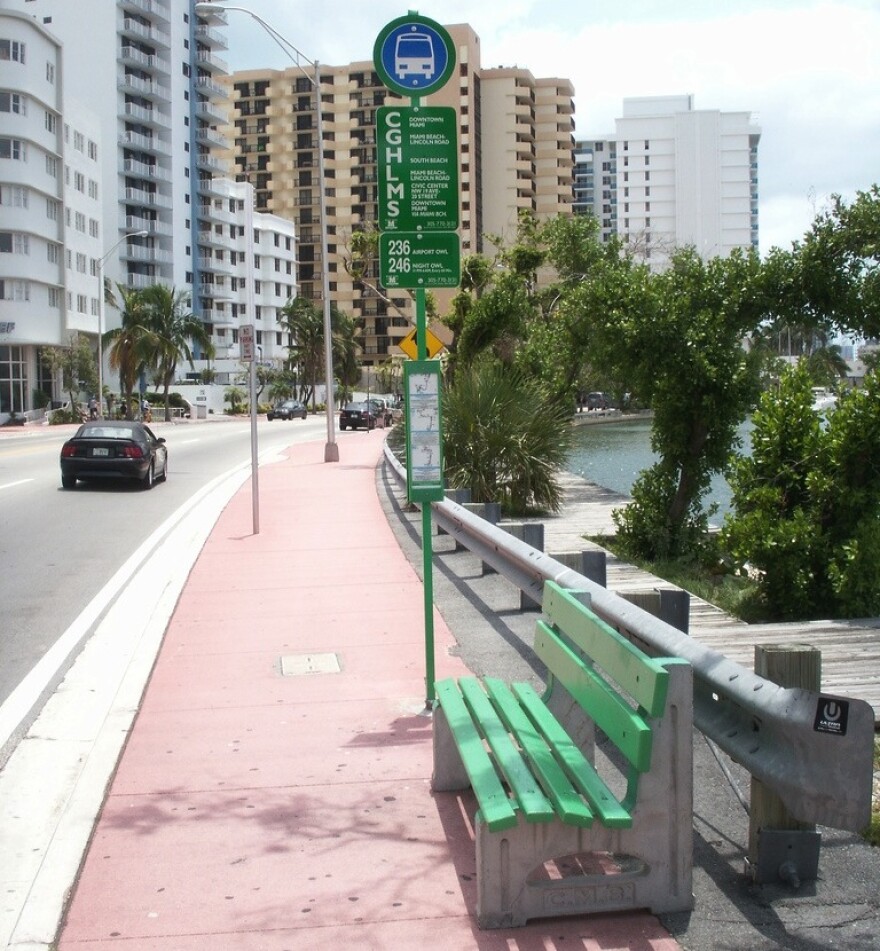 We Asked Miami Dade Transit Why Not Every Bus Stop Has A Shelter Wlrn