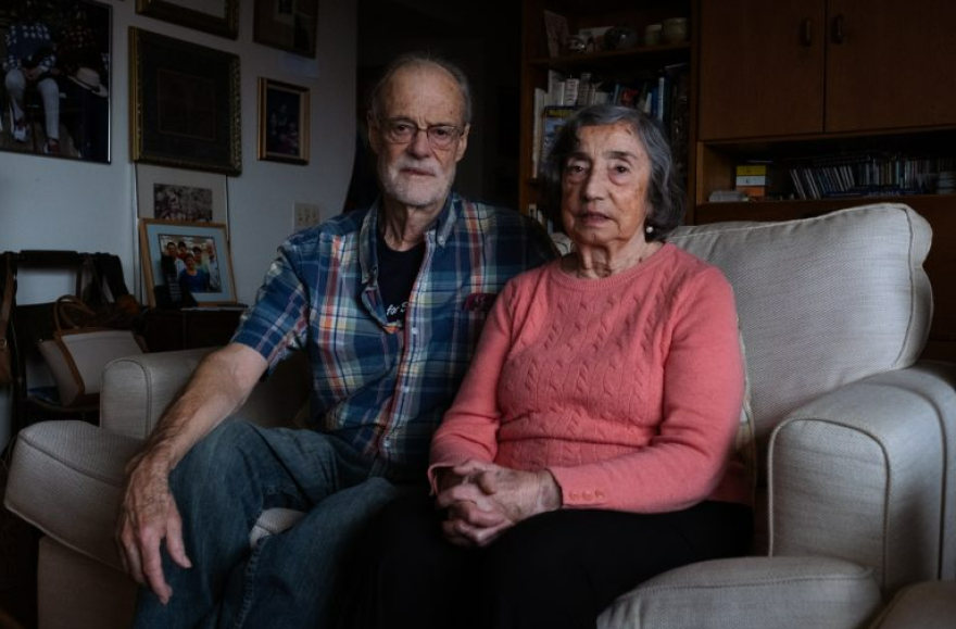 Rob Trafford and Adriana Falcón Trafford. Adriana took out a long-term care insurance policy in 2001. When she signed up for the plan, the annual premium was $2,608. Now, it’s close to $7,000.