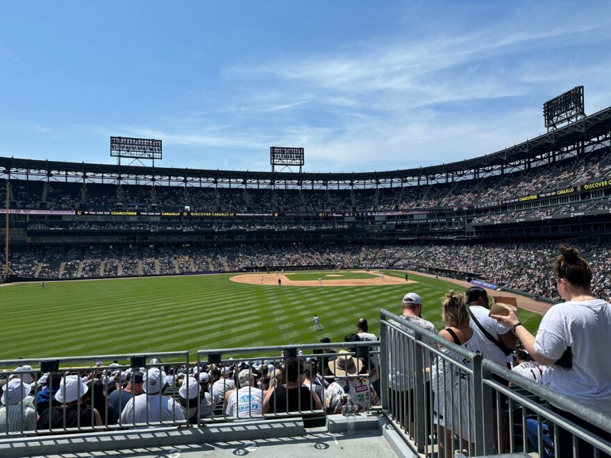 The Chicago White Sox play the Detroit Tigers.