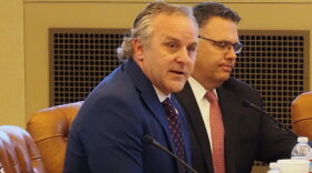 Senate President Pro Tem Greg Treat, R-Oklahoma City, speaks during a legislative budget summit on May 6 at the state Capitol.