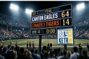 Canton 64, Commerce 14