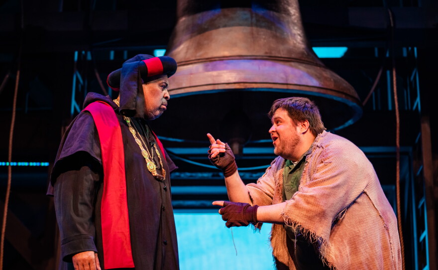 Frollo and Quasimodo