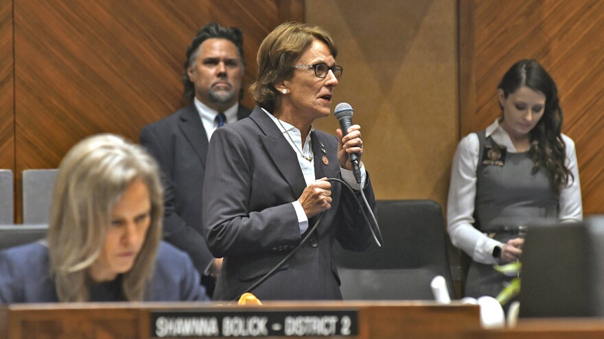 Wendy Rogers talks about abortion ban repeal in Arizona Senate