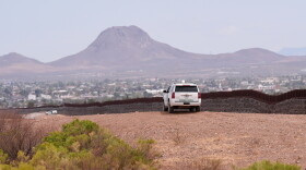 FILE - The U.S. Border Patrol keeps watch along the US-Mexico border Thursday, April 3, 2025, in Douglas, Ariz. (AP Photo/Ross D. Franklin,File)