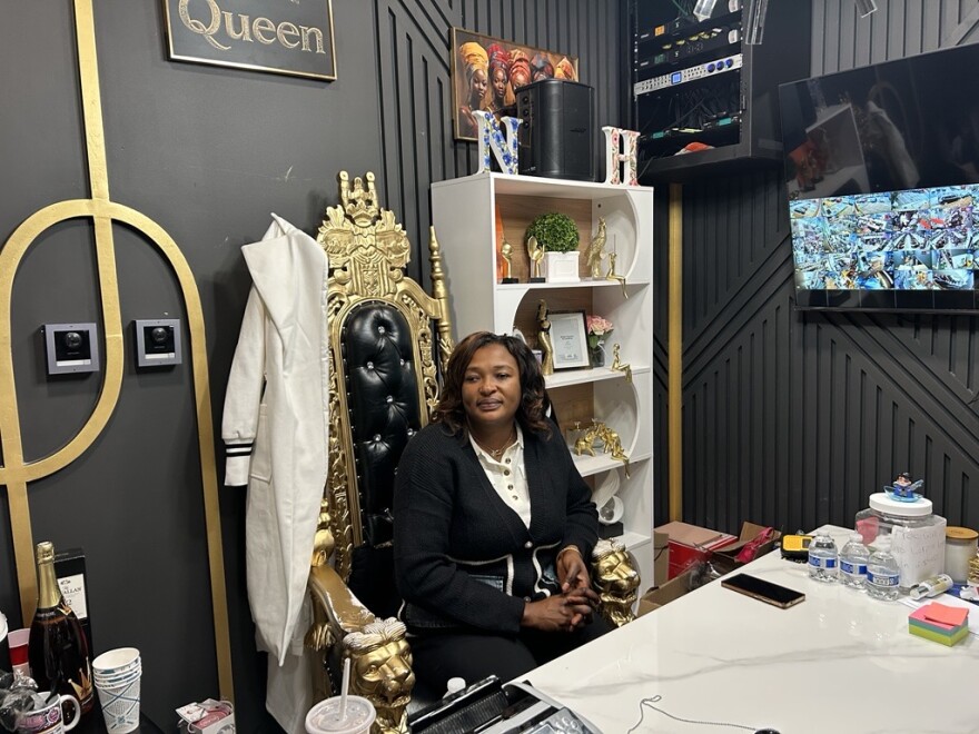 Nadine Djuiko is the founder and CEO of Nadine’s Hair Braiding.