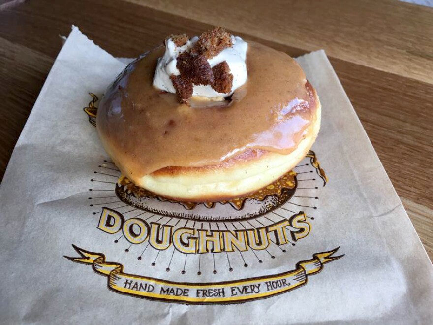 The Pumpkin Fool from Santa Monica, California's Sidecar Doughnuts & Coffee is a ring of delicious evil, and reporter Noah Nelson's personal downfall. If only its gastronomic virtues could be bundled into a virtual, guilt-free version.