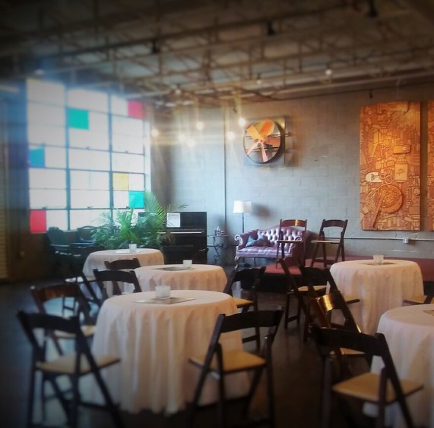 Inside of The Granfalloon.