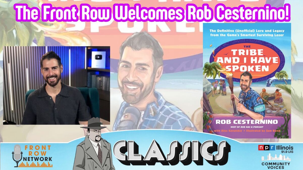 Rob Cesternino celebrates the legacy of Survivor and RHAP with the Front Row