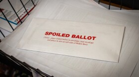 A ballot that was deemed spoiled by a Hardin County voter — a routine part of any election according to the clerk — when the voter accidentally marked the wrong box.