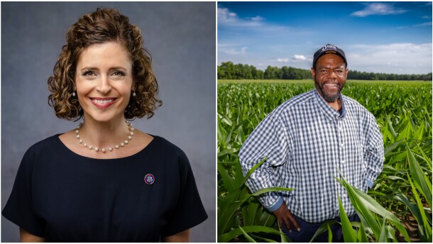 Republican Julia Letlow (left) and Democrat Jamie Davis (right) won their party's runoff election on Saturday, June 27, 2026, and will face each other for Bill Cassidy's U.S. Senate seat in November.