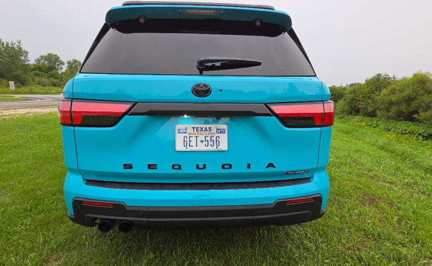 2026 Toyota Sequoia TRD Pro Hybrid rear
