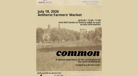 "Common" is an audio storytelling theater work that tells the history of the Town of Amherst.