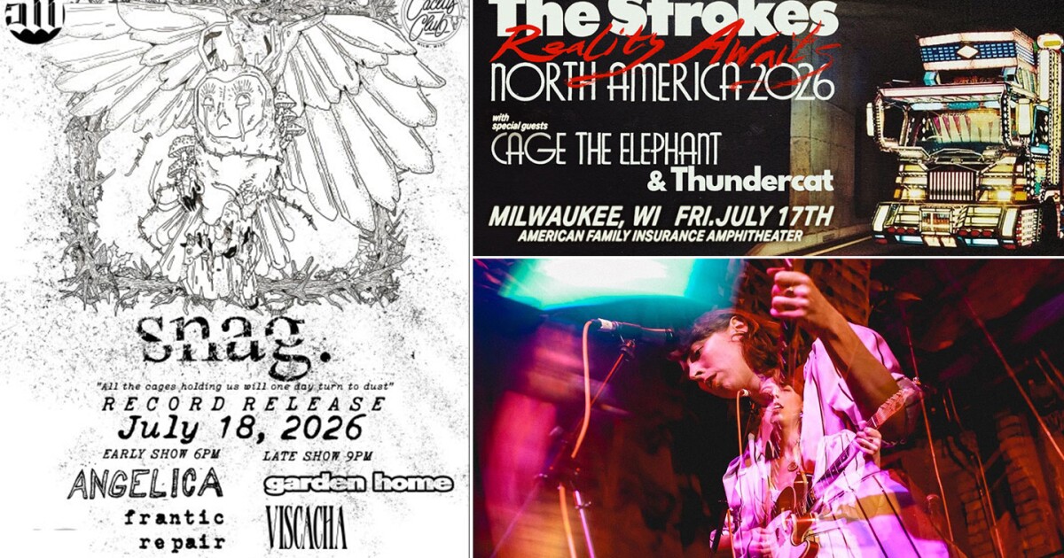 MKE Concert Picks: snag doubleheader, The Strokes and Caley Conway
