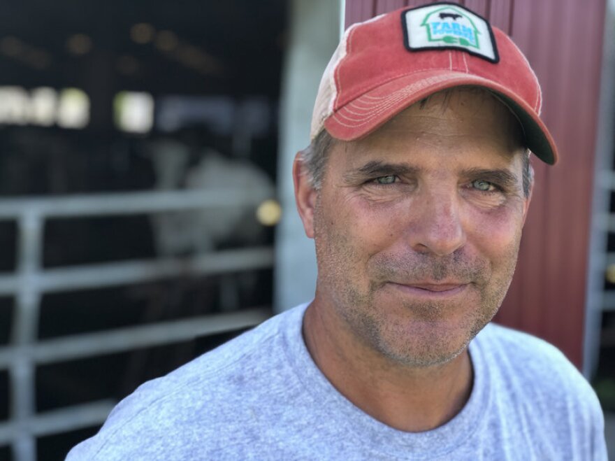 Peter Melnik, a fourth-generation dairy farmer, owns Bar-Way Farm, Inc. in Deerfield, Mass. He has an anaerobic digester on his farm that converts food waste into renewable energy.