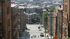 Children make their way home from a grade school in Over-the-Rhine in 2007, another year Cincinnati made the U.S. Census Bureau's list of poorest big cities.
