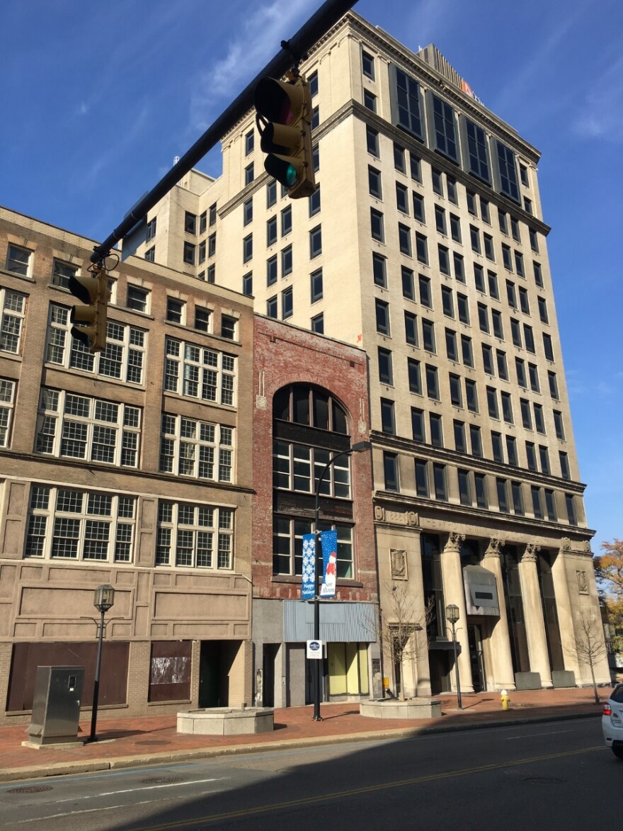 Vacant Akron buildings