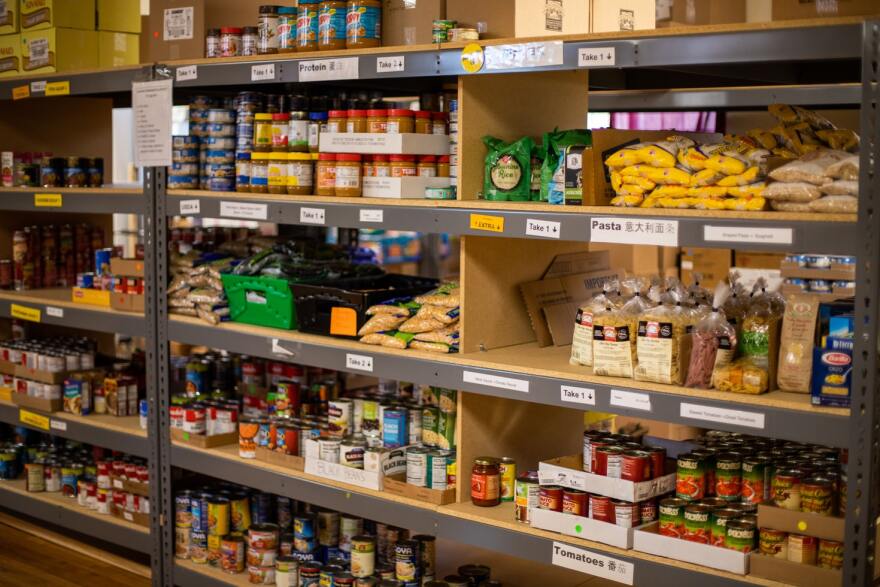 The rising price of food is hurting some food pantry's ability to help the food poor.