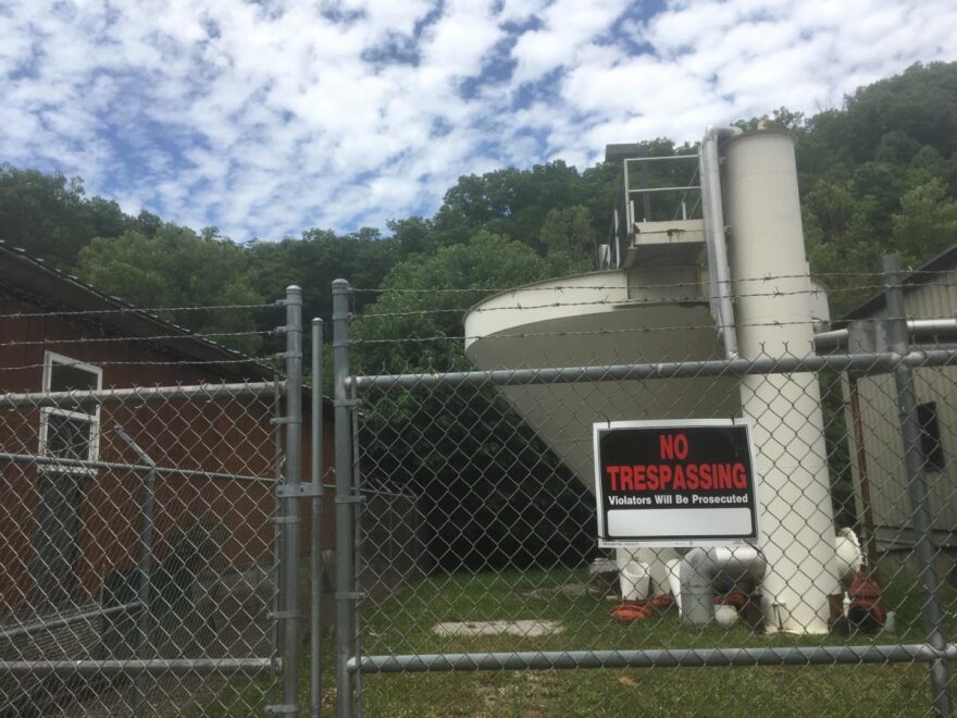Blackey’s now-defunct water plant.