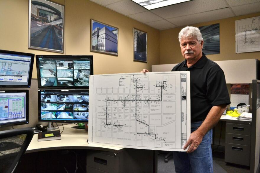 Gary Cheek with NRG Energy Center