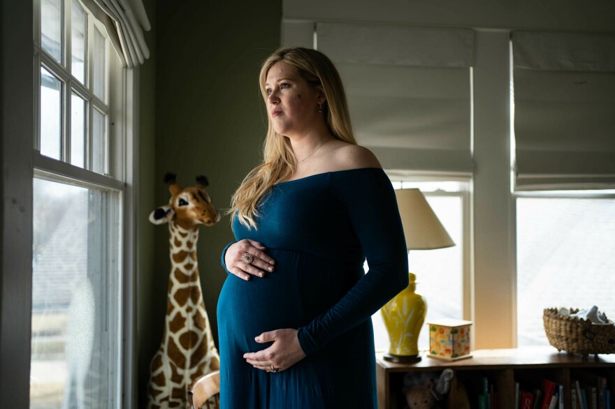 Lauren Miller, of Dallas, Texas, says that her state's abortion laws added to the stress and turmoil her family faced after one of her twins was diagnosed with a fatal condition in utero.