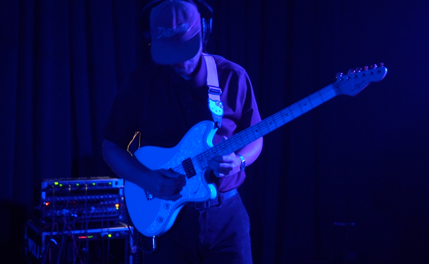 Little Church performing live in WNIJ's Studio A