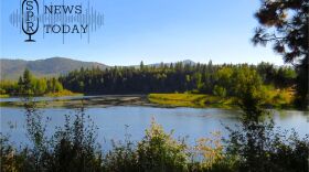 The backwater of the Pend Oreille River in Bonner County.