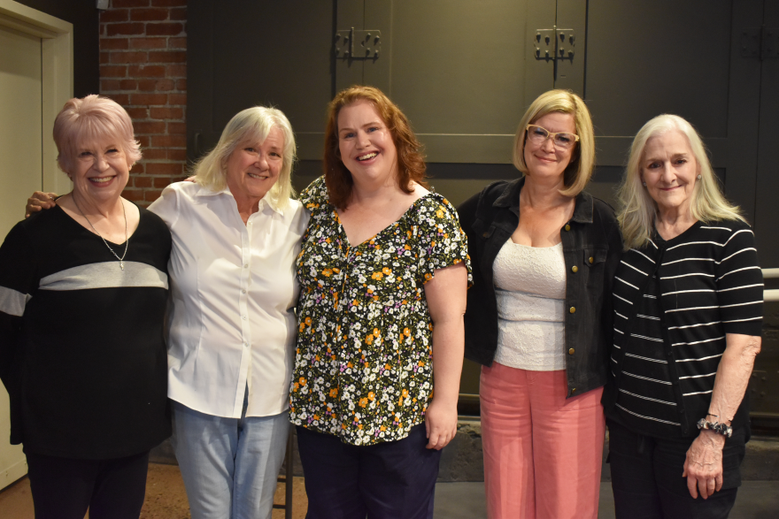 Lee Root, Wendy Carroll, Genni Normille, Heather McHenry-Kroetch, Mary Jo Rudolf