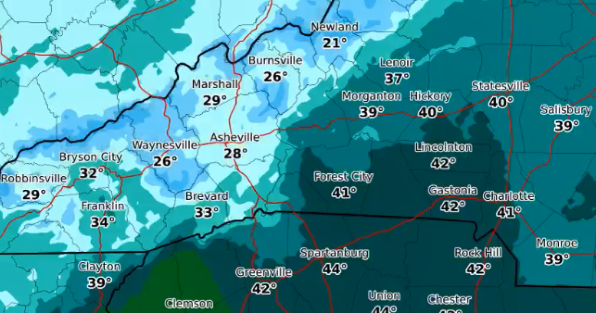 Brrrrrrr! CharlotteArea Temperatures To Plummet Today WFAE 90.7