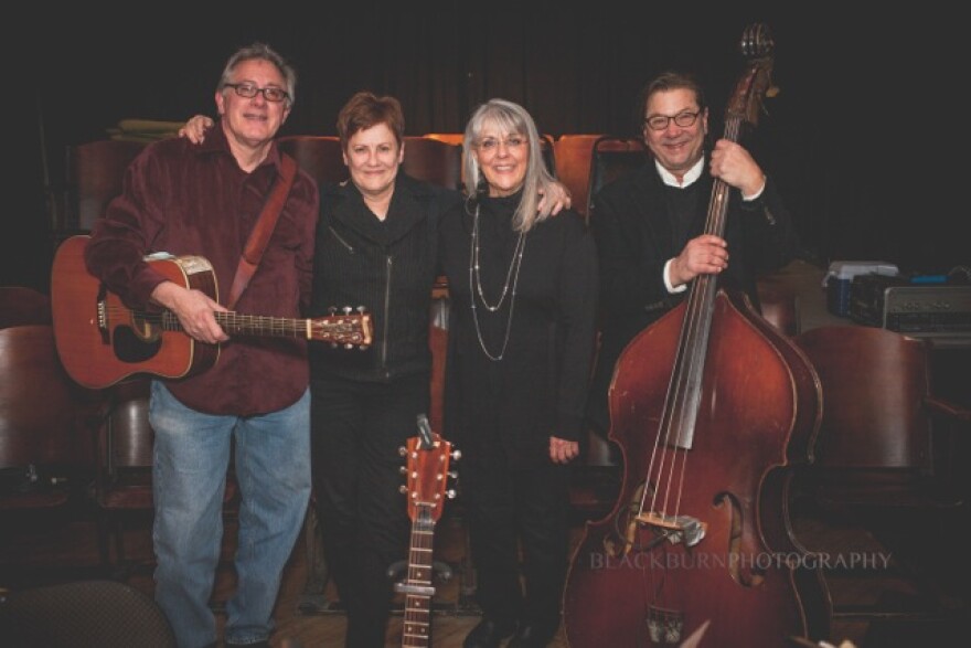 members of Fairchild Mike Newman Michele Isam, Connie Fairchild, Dave Torretta