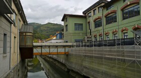 The Basque region has a long and rich industrial tradition. Here is a CAF factory in Beasain, Spain.