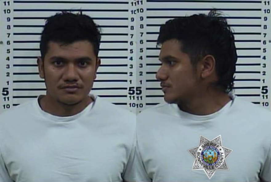 Mugshot of Luis Garcia-Díaz from the Bonneville County Sheriff's Department.