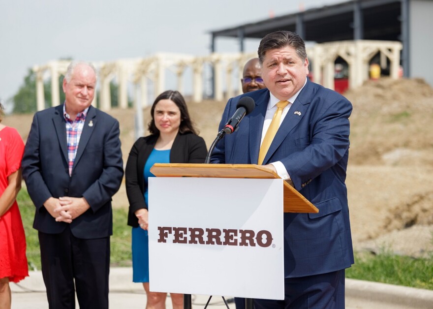 JB Pritzker at news conference