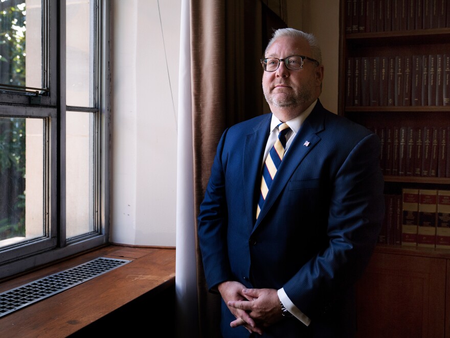 Assistant Attorney General Brian Benczkowski at Justice Department headquarters. He oversees more than 600 prosecutors and the others who work in the criminal division.