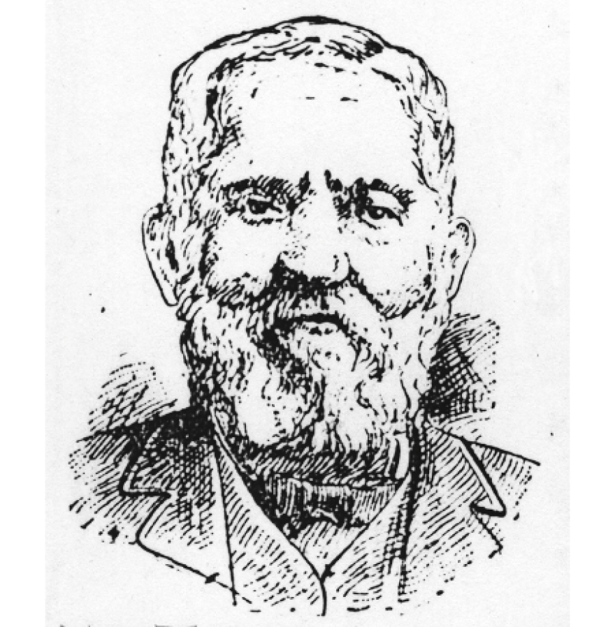 A sketch of Bill Lewis, c. 1895