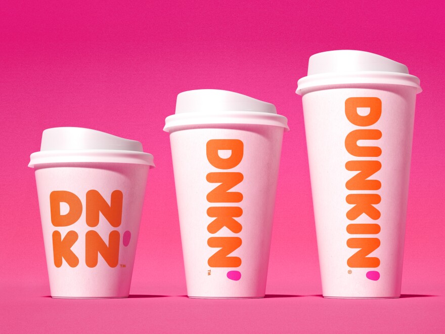 Dunkin' Donuts announced on Tuesday it's dropping the "Donuts" from its name.